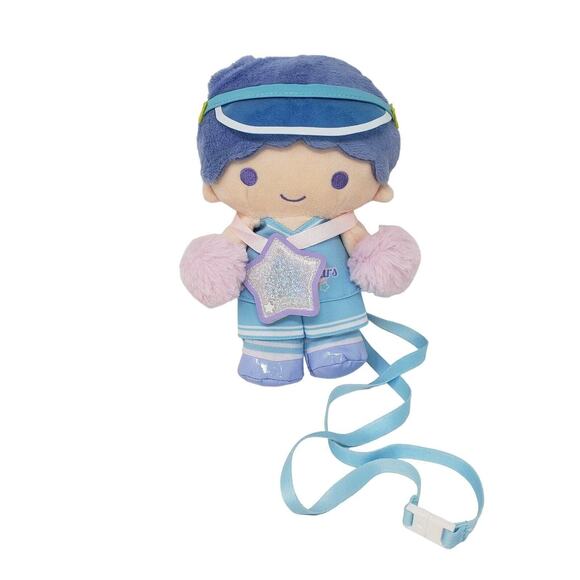 Little Twin Stars Kiki Cheer Mascot Holder Hand-Moving 8" Plush Doll SANRIO - Picture 1 of 15